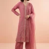 3 Piece - Embroidered Suit - PE26-326