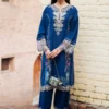 3 Piece - Embroidered Suit - PE26-68
