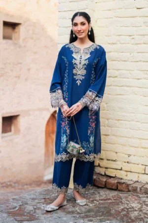 3 Piece - Embroidered Suit - PE26-68